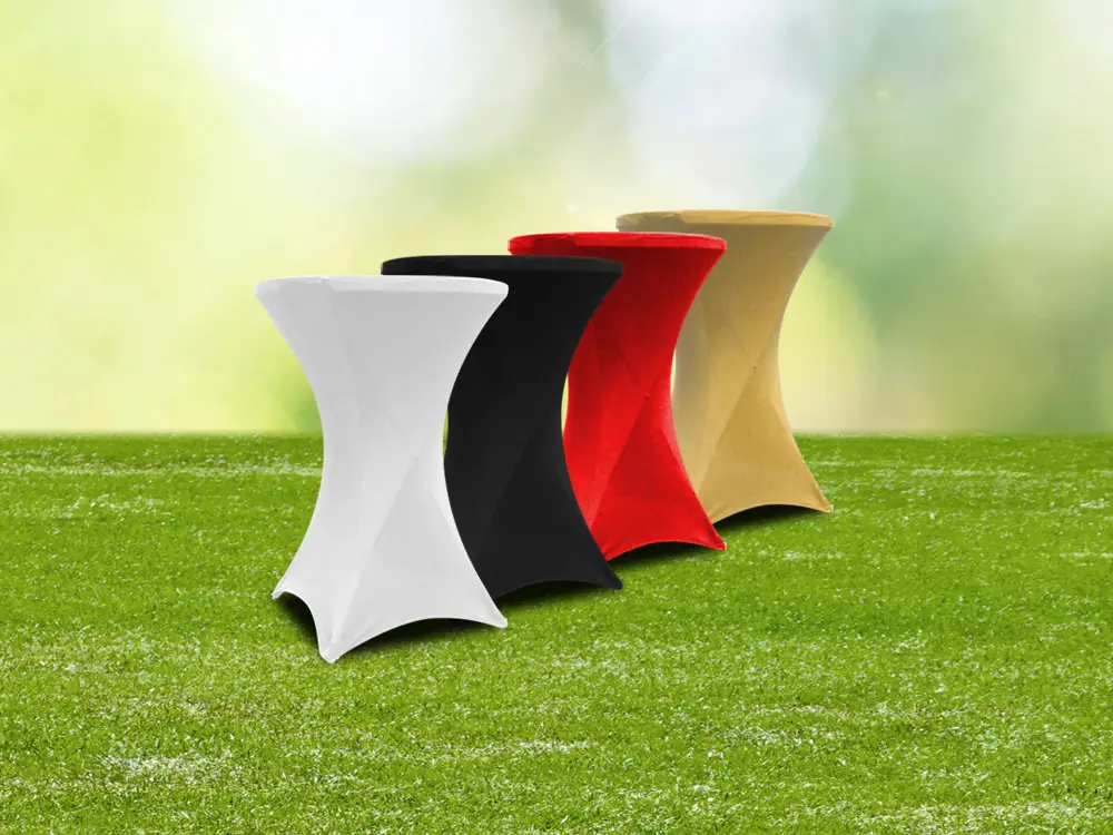 Stretchhoes voor statafel basic en pro (met extra topcover)