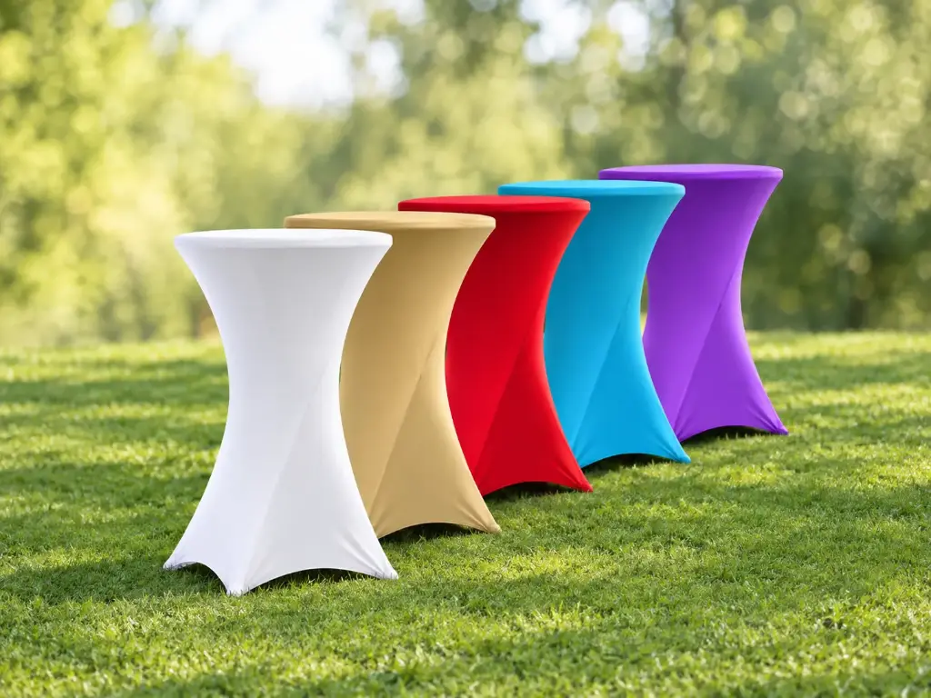 Stretchhoes voor statafel basic en plus (Rood)
