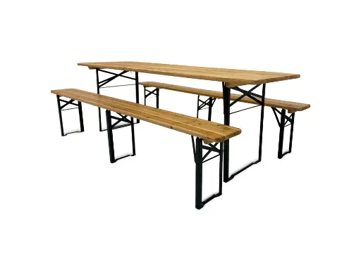 Biertafelset 220 x 70 cm - standaard