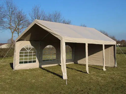 Partytent 4 x 10 m pvc pro 50