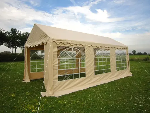 Partytent 4 x 8 m pvc basic