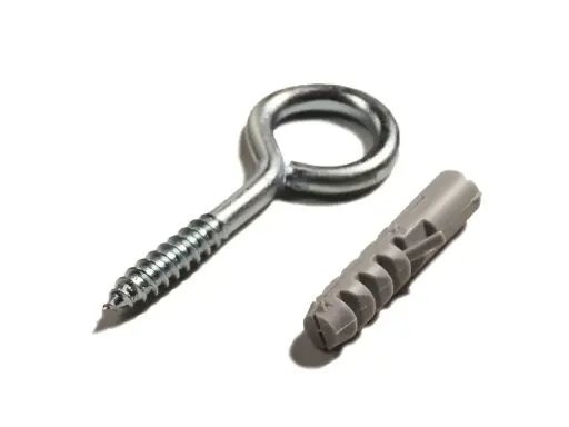 Schroefoog met plug