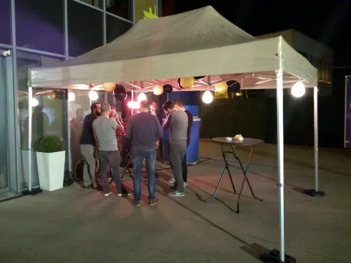 Easy-up tent 3 x 4,5 m Solid 50 pvc