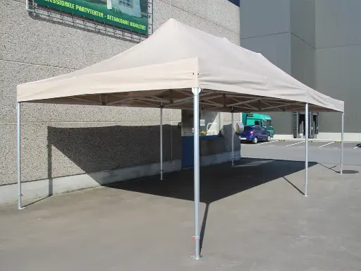 Easy-up tent 4 x 8 m Solid 50 pvc