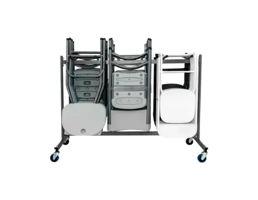 Transportkar voor klap- en barstoelen